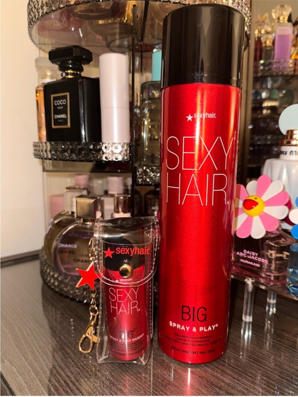 Sexy Hair Big Sexy Hair Spray & Play 16oz, Big Spray & Play Harder With Keychain - Picture 8 of 9